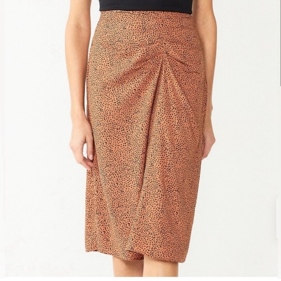 Nine West Dresses & Skirts - NWT Animal Print Slip Skirt Leopard / Cheetah Rusty Caramel Brown - XL